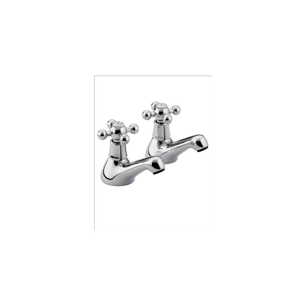 Bristan R 3/4 C Regency Bath Taps - Chrome