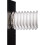 Xavax Dryer Exhaust Pipe, (Service/Workshop) 4m - White 3