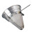 22cm Professional Passing Sieve, Fine Mesh, Chinois Bullion Strainer 1