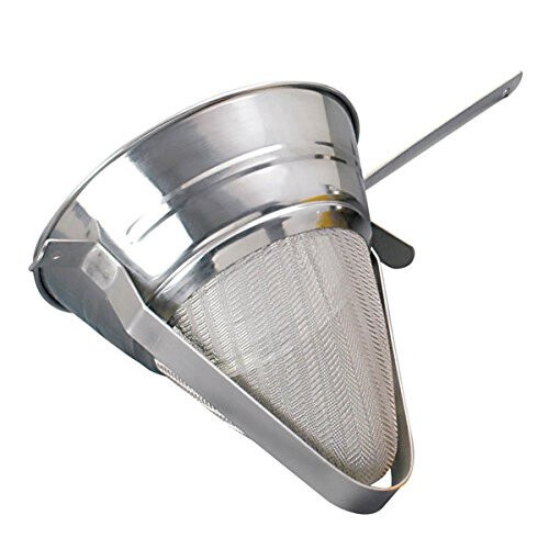 22cm Professional Passing Sieve, Fine Mesh, Chinois Bullion Strainer