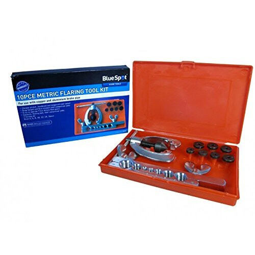 BlueSpot Blue Spot 22132 Metric Flaring Kit (10 Pieces)