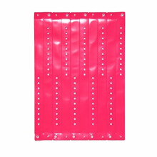 Vinyl Wristbands, Neon Pink, 50 Pack
