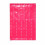 Vinyl Wristbands, Neon Pink, 50 Pack 1