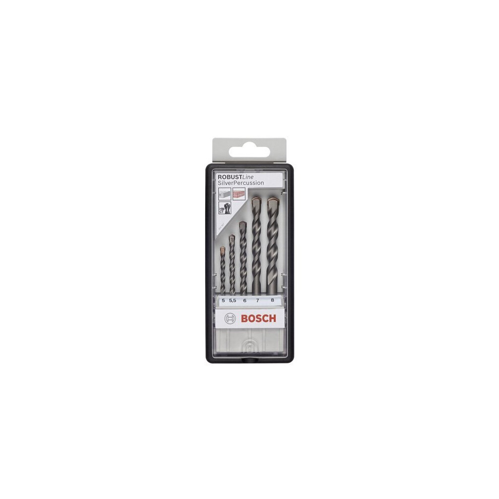 Bosch 2607010526 Concrete Drill Bit Set (5-Piece)