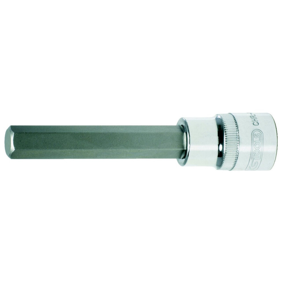 Ks Tools 918.1659 1/2" Chromeplus Bit Socket Hexagon, Long, 9Mm 4042146131497