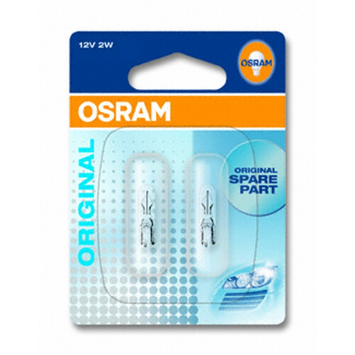 OSRAM Standard Bulbs - 12V 2W - W2x4.6d 2