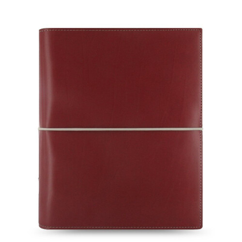 Filofax A5 Domino Red Organiser