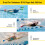 FINIS FINIS Long Floating Fins (5-7, Red/Blue) 4