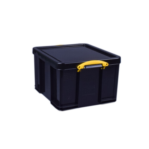 Really Useful Storage Box 42 Litre Solid Black