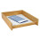 Wedo A4 Bamboo Letter Tray - Brown 1