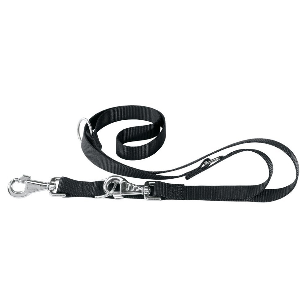 Ferplast Club Ga20/200 Dog Lead, 20 mm x 120-200 cm, Black