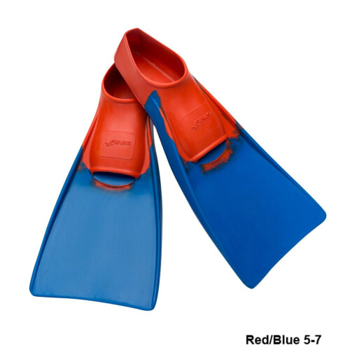 FINIS FINIS Long Floating Fins (5-7, Red/Blue) 2