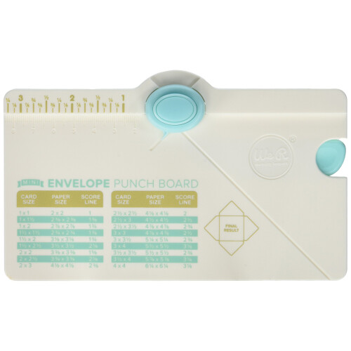 We R Memory Keepers Mini Envelope Punch Board 1