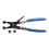 BGS 473 Hose Clamp Pliers, Silver/Black/Blue, 200 mm 1