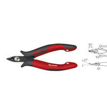 Wiha Elektron 26812 Z40011803 Wire-Cutting Pliers Micro 118 mm