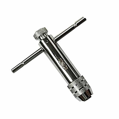 BGS 1980 Tool Holder with Sliding Handle for Taps, Silver, 80 mm