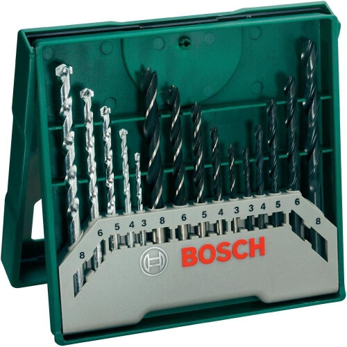 Bosch Bosch 2607019675 Mixed Mini X-Line Drill Set (15-Piece)