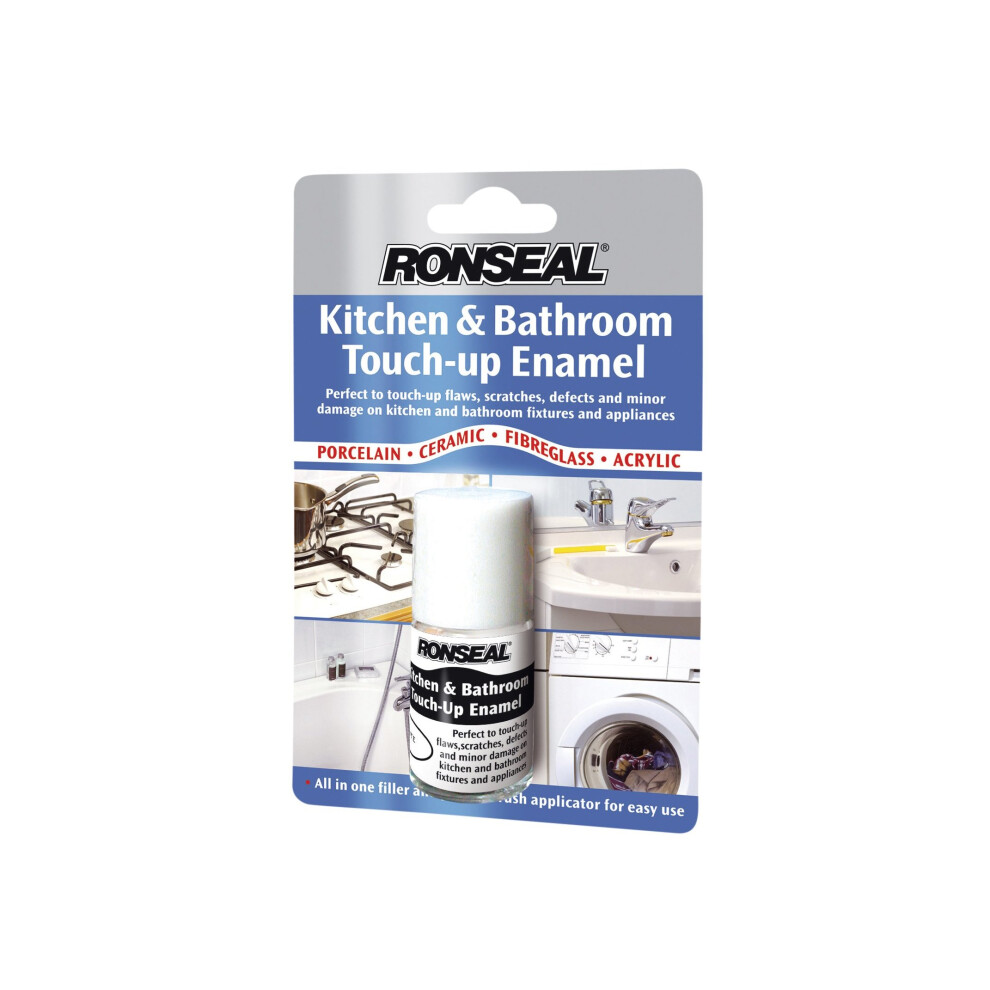 Ronseal KBTUE 10ml Kitchen + Bathroom Touch Up Enamel