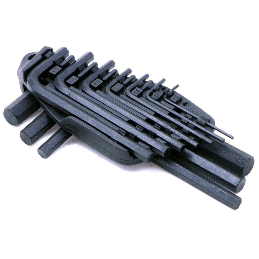 Rolson Hex Key Set, 1.5-10 mm - 10 Pieces