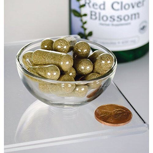 Swanson Red Clover Blossom, 430mg, 90 Capsules 1