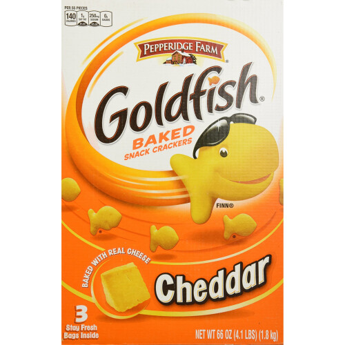 Pepperidge Farm Cheddar Goldfish - 66oz (4.1 lbs) 1