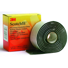 Rubber band Scotchfilâ„¢ (L x W) 1.5 m x 38 mm Black Butyl rubber Scotchfil 3M