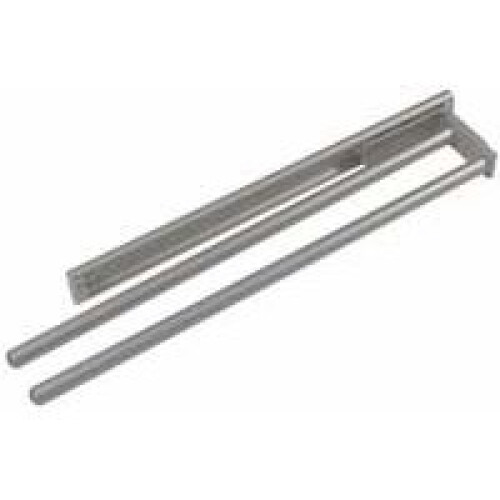 Pull Out Kitchen Towel Holder Rail 2-ARM 450mm