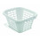 Addis ADDIS 24 Litre Square Laundry Basket, White 1