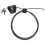 Master Lock Master Lock 1,8m long x 5mm diameter Python adjustable locking cable; black 1