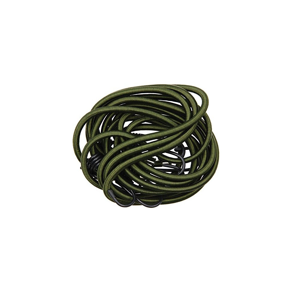Bcb Cm031 Green Heavy Duty Elasticated Bungee Cord 1M Pack Of 4 5016543000310