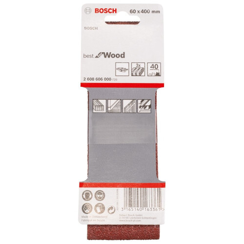 Bosch Bosch 2608606000 60 x 400 mm Sanding Belts 1