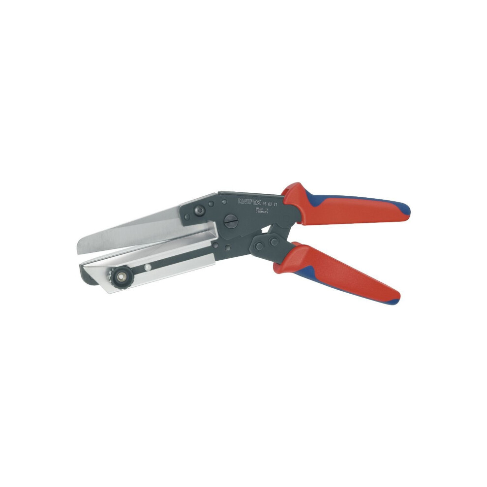 KNIPEX 95 02 21 Vinyl Shears also for cable ducts with multi-component grips 275 mm