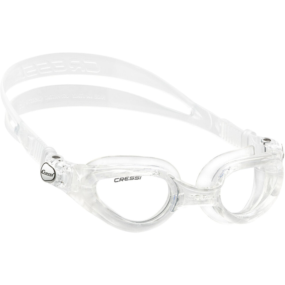 Cressi Right Swim Goggle (Clear, Large)