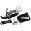 Amtech S1810 Bicycle Repair Tool and Puncture Kit, Clear 2