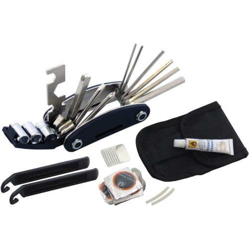 Amtech S1810 Bicycle Repair Tool and Puncture Kit, Clear 1
