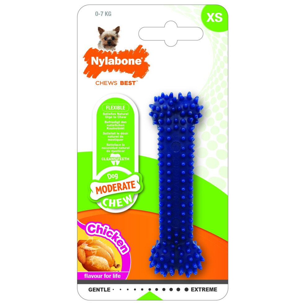 Nylabone Moderate Dental Dog Chew for Moderate Chewers, 7 kg