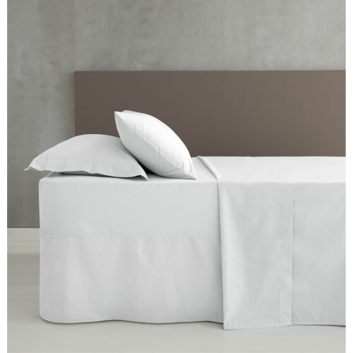 Catherine Lansfield Catherine Lansfield Easy Iron Percale Double Fitted Sheet White 2