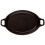 Staub Oven dish Oval 24cm Black 2