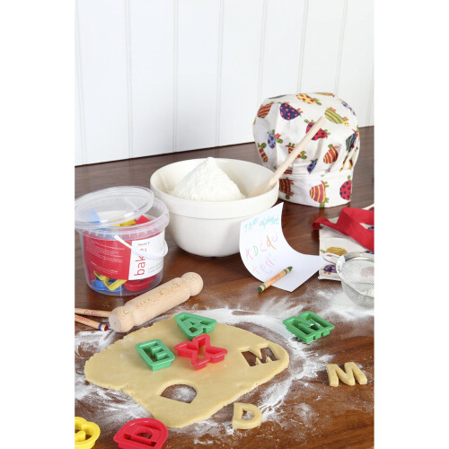 Dexam Plastic Letters and Numbers Cookie Cutters, Set of 36 2