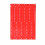 Vinyl Wristbands, Red, 50 Pack 1