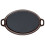 Staub Oven dish Oval 24cm Black 4