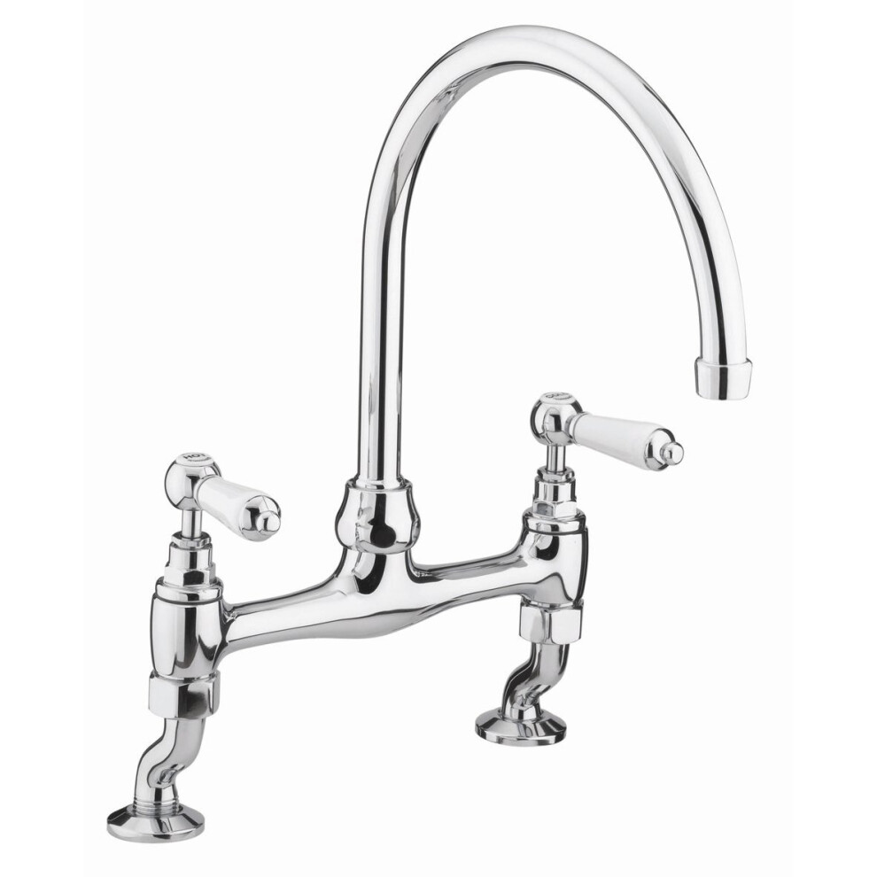 Bristan RS DSM C Renaissance Deck Sink Mixer, Chrome