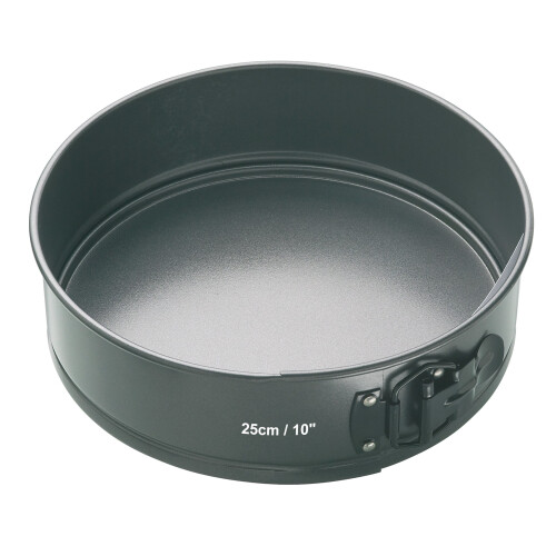 MasterClass MasterClass Non-Stick Quick-Release Springform Cake Tin with Loose Base, 25 cm (10")