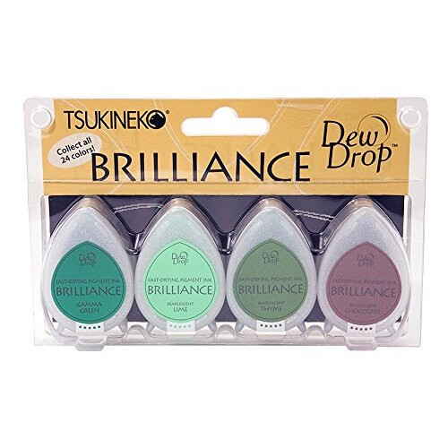 Tsukineko  "Tree House" Brilliance Inkpad Set