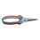 Clauss 18039 8-Inch Titanium Snips with Wire Cutter - Grey/Red 3