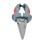 Clauss 18039 8-Inch Titanium Snips with Wire Cutter - Grey/Red 4