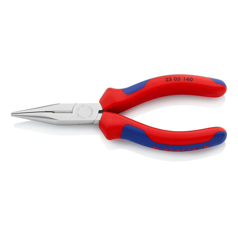 KNIPEX 25 05 140 needle nose pliers with a cutting edge â€“ radio pliers