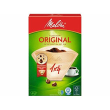 Melitta Original Coffee Filters Size 1x4, 80 Coffee Filters, For Filter Coffee Makers, Brown