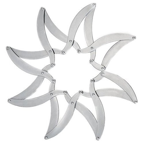 Alessi Trivet - Alessi - DUL01 AUGH - Aço inoxidável - Extensível - Design pop