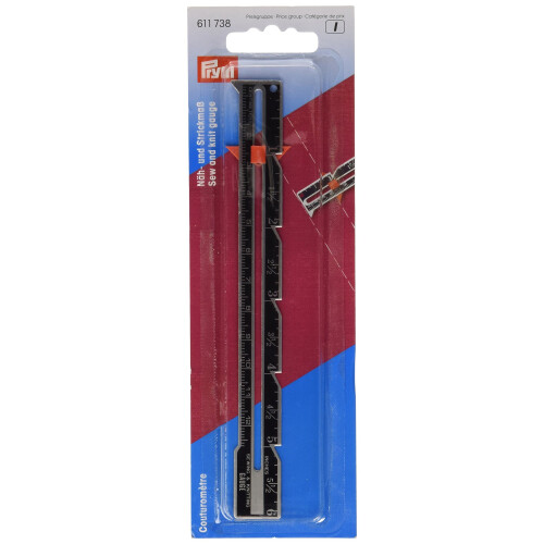 Prym Prym Sew and Knit Gauge cm/inch